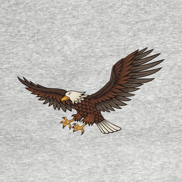 Eagle Attacking by sifis